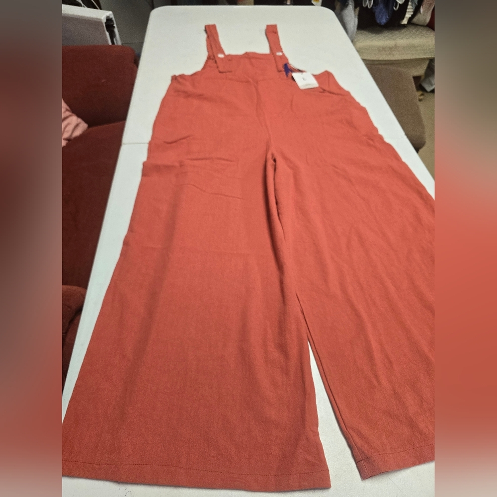 Rust Orange Overalls - Picture 3 of 11